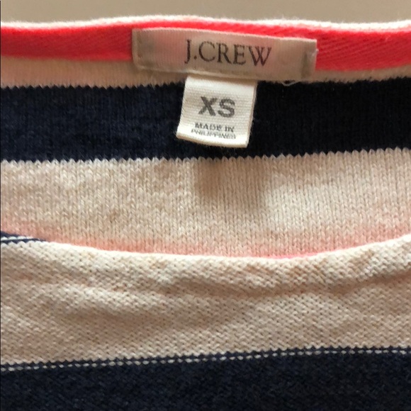 J. Crew Sailor Stripe Tee - Picture 2 of 2